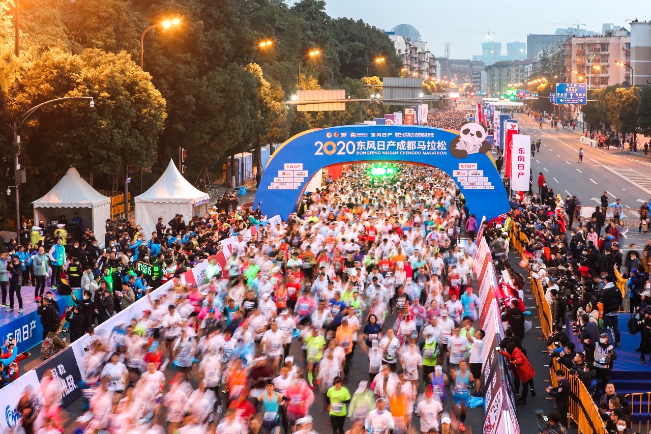 【活动回顾】蓝骄传媒助力2020成都马拉松 成就国内唯一世界马拉松大满贯候选赛事